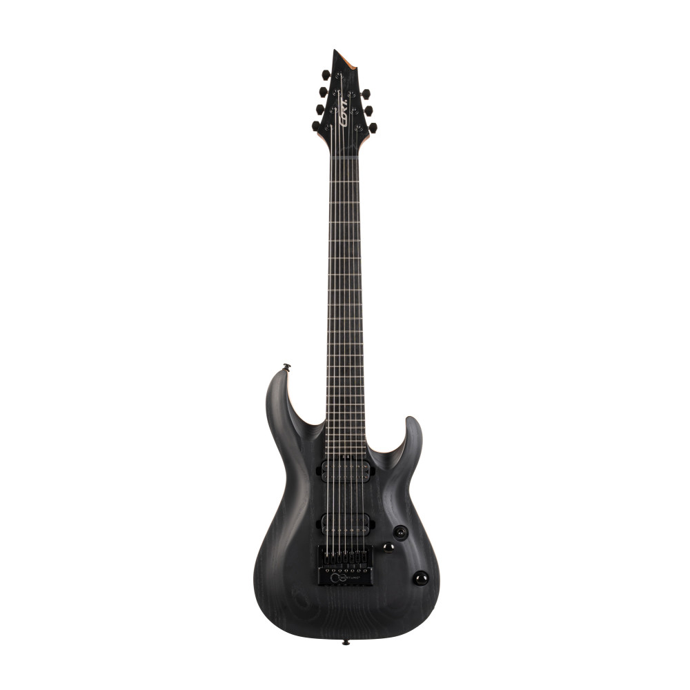 Cort Kx707ev Evertune Gitarre Schwarz