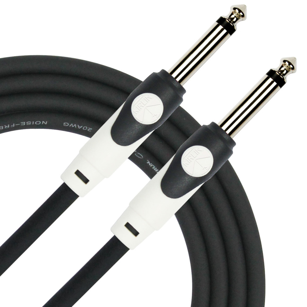 Gitarrenkabel Kirlin 3m Klinke Klinke Schwarz