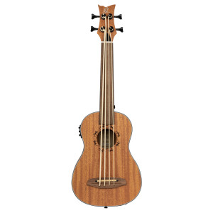 Ortega Lizard Fretless Bass, 4 Saiten, EQ