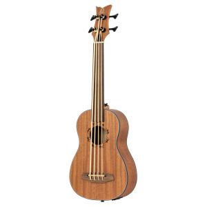 Ortega Lizard Fretless Bass, 4 Saiten, EQ