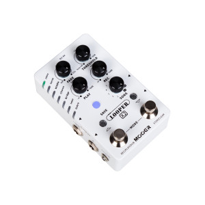 Mooer Looper X2 Pedal Weiß