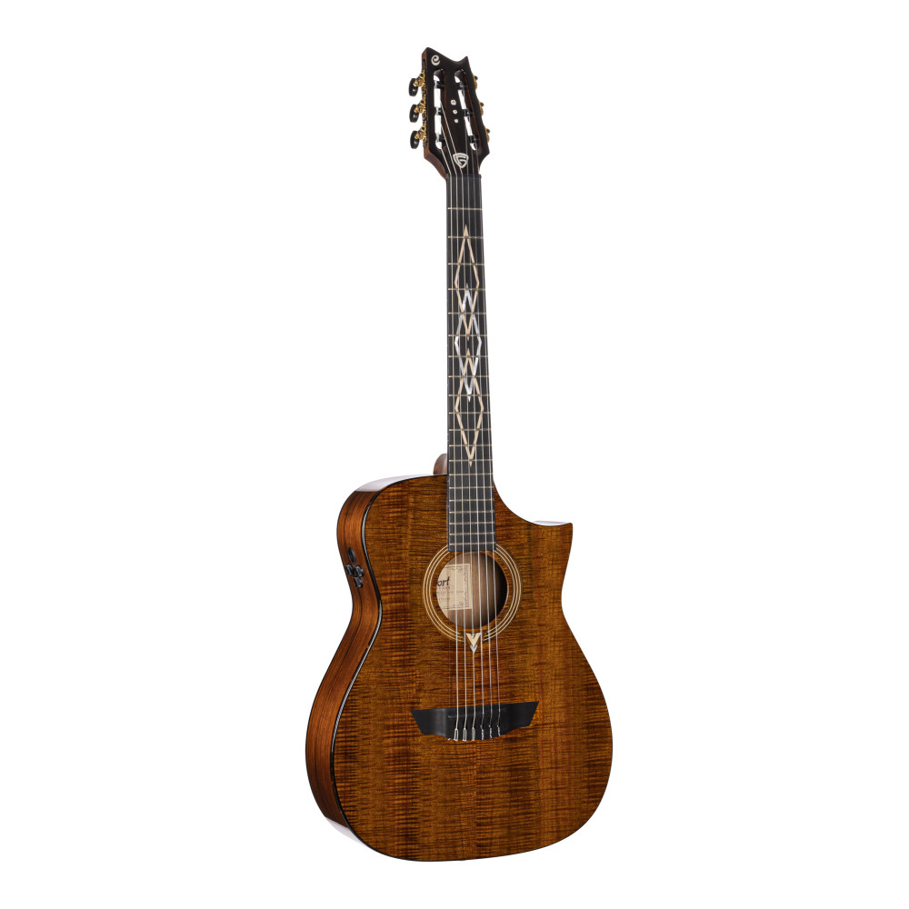 Cort Gitarre Luxe Nylon Natur Hochglanz