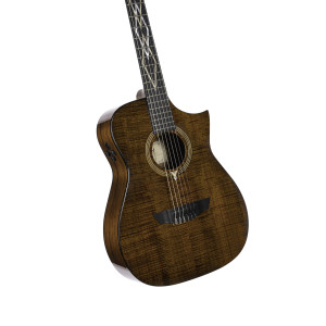 Cort Gitarre Luxe Nylon Natur Hochglanz