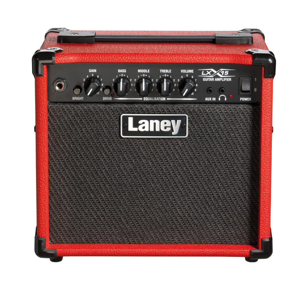 Laney Lx 15 W/2x5" Verstärker Rot