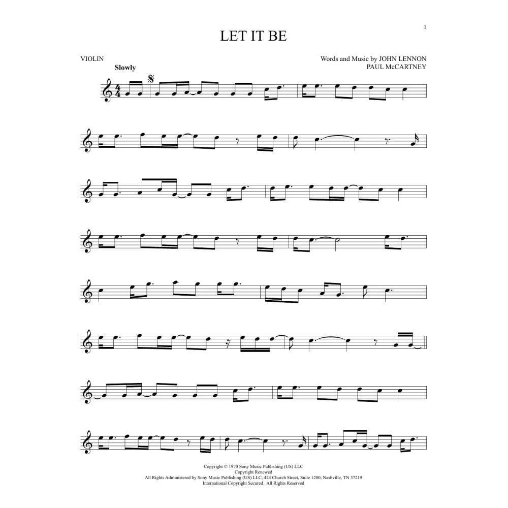 Let It Be