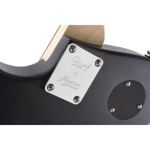 Manson Cort Mbm-2p Gitarre Schwarz
