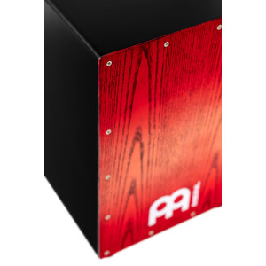 Snare Cajon Meinl Headliner Red Fade