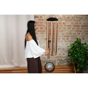 Chimes Sonic Energy Agate 50", Bronze