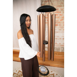 Chimes Sonic Energy Agate 50", Bronze
