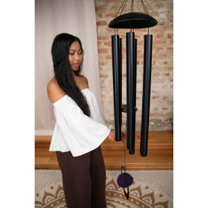 Chimes Sonic Energy Agate 50", Schwarz