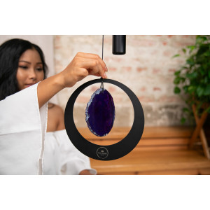 Chimes Sonic Energy Agate 50", Schwarz