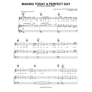 Making Today A Perfect Day (from Frozen Fever)