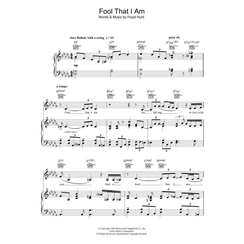 Fool That I Am