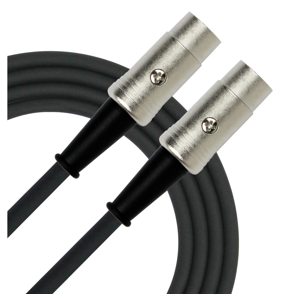 MIDI-Kabel Kirlin 1 m Schwarz