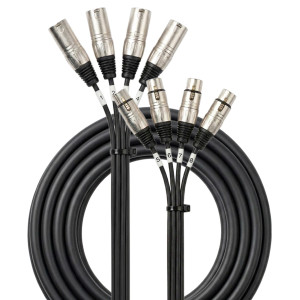 Cable Kirlin XLR macho/XLR hembra 10 m