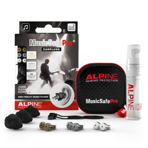 Alpine Ohrstöpsel Musicsafe Pro Schwarz