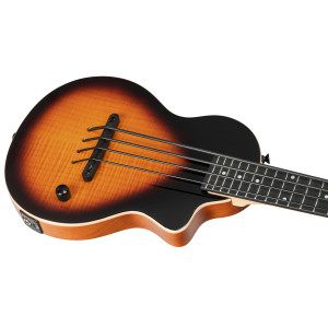 Ukulele-Bass Ortega, Neo, Tobacco Burst