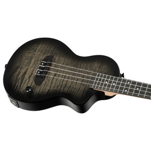 Ukulele Tenor Ortega, Neo, Transparent Grau