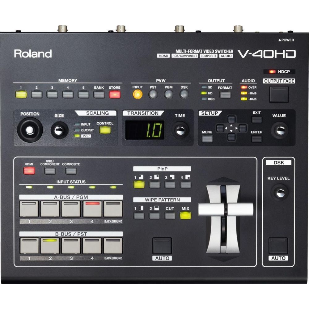 Roland V-40HD Multi-Format Live Video Switcher