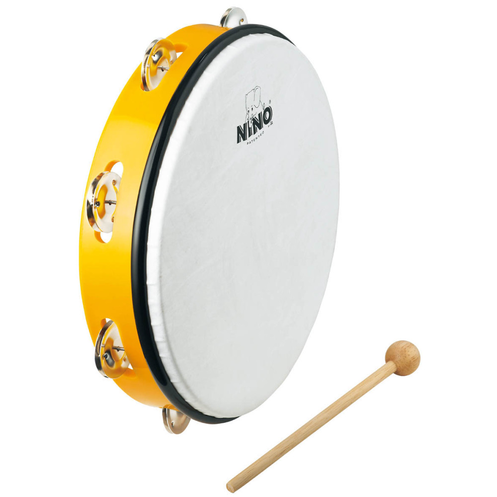 Jingle Drum Nino Abs 10" Gelb