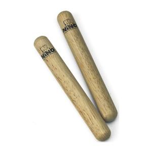 Paar Claves Nino Holz Klein