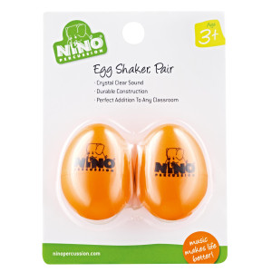Paar Eier-Shaker Nino Orange