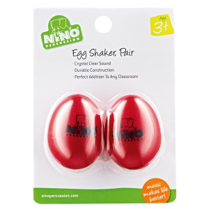 Paar Oeuf-shaker Nino Rot