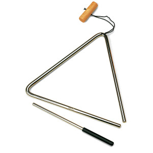 Nino Dreieck 20 cm Mit Klöppel