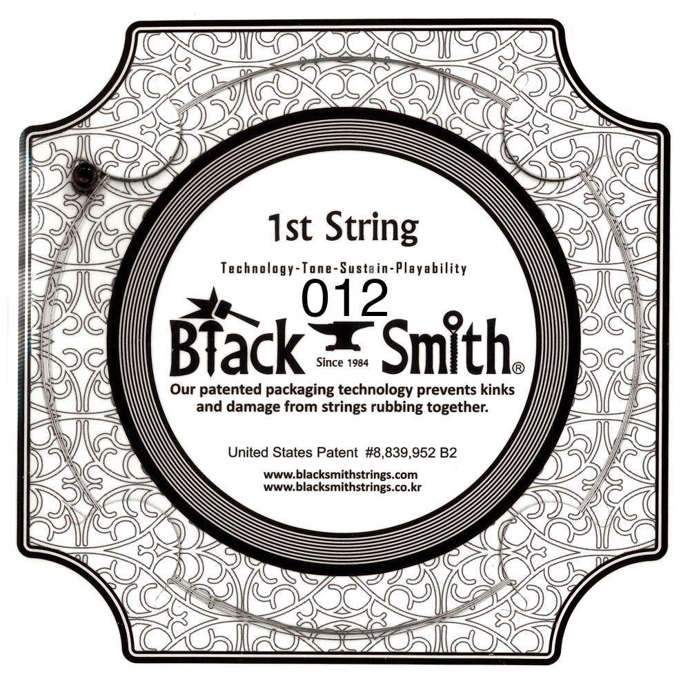 Black Smith Saite E-Gitarre 012