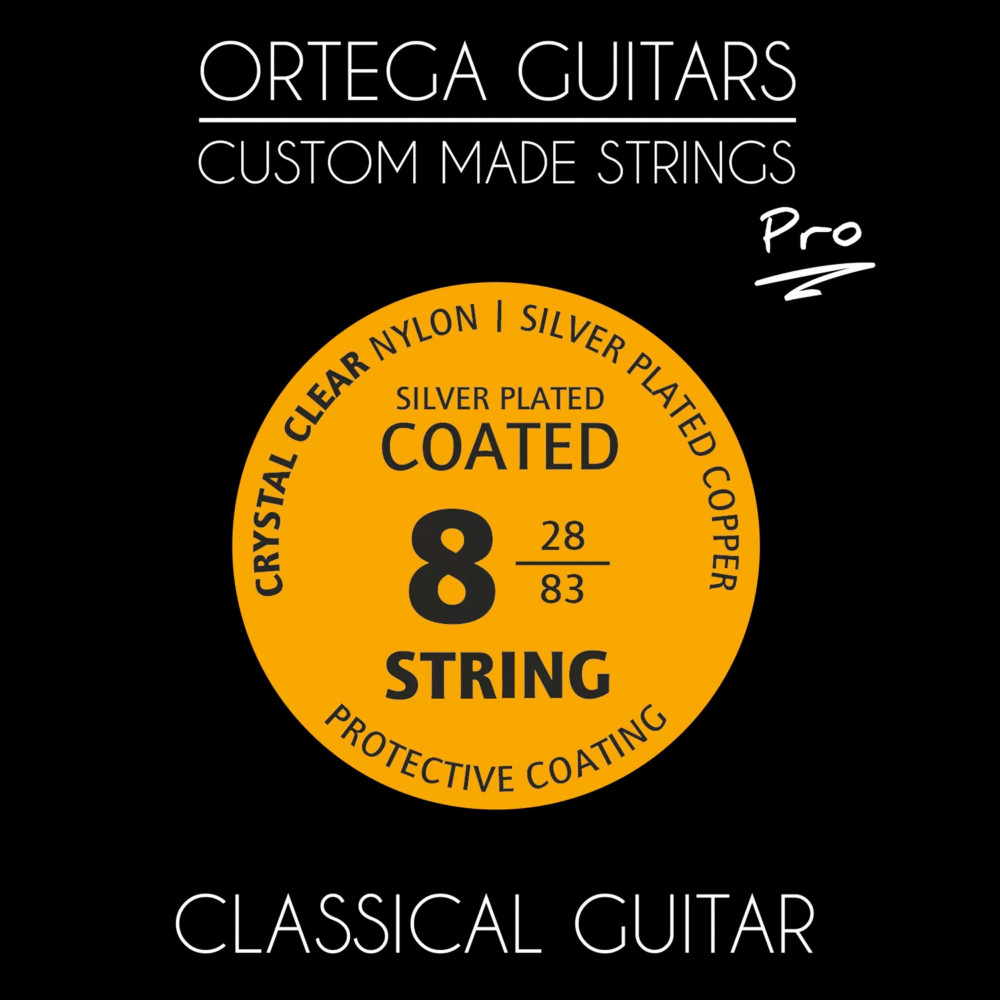 8-Saiten-Satz Nylon Ortega Cristal