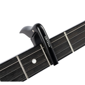 Ortega Kapodaster Ukulele & Banjo Schwarz