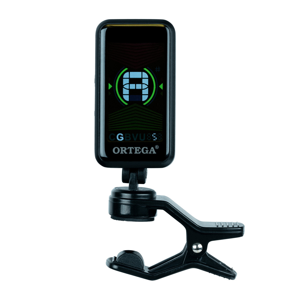 Ortega Oet-bk Schwarzer Clip-Tuner