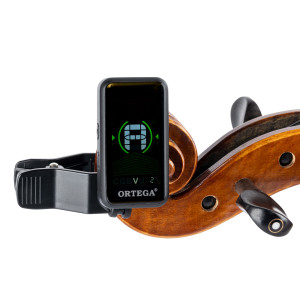 Ortega Oet-bk Schwarzer Clip-Tuner