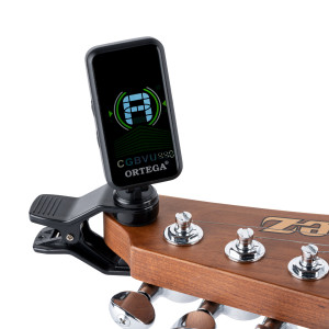 Ortega Oet-bk Schwarzer Clip-Tuner