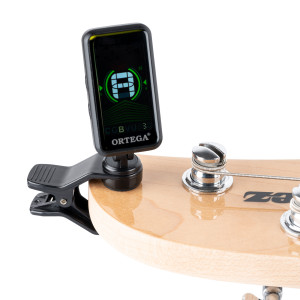 Ortega Oet-bk Schwarzer Clip-Tuner