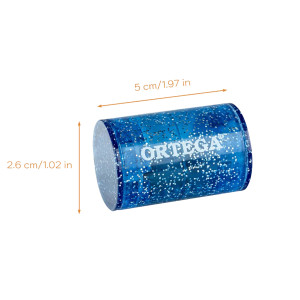 Finger Shaker Ortega, Kunststoff, Blau