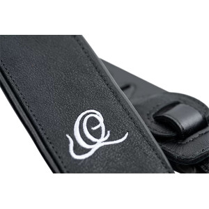 Ortega Gitarrengurt Leder Black Hole