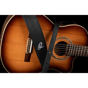 Ortega Gitarrengurt Leder Black Hole