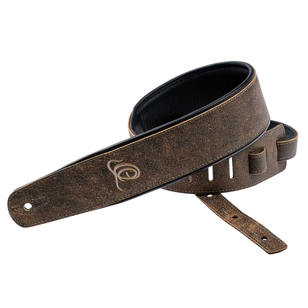 Ortega Gitarrengurt Leder Desert Ston