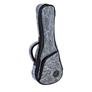 Ukulele-Tasche Soprano Ortega Blau Jean