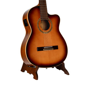 Gitarrenständer Ortega, Birke, Braun