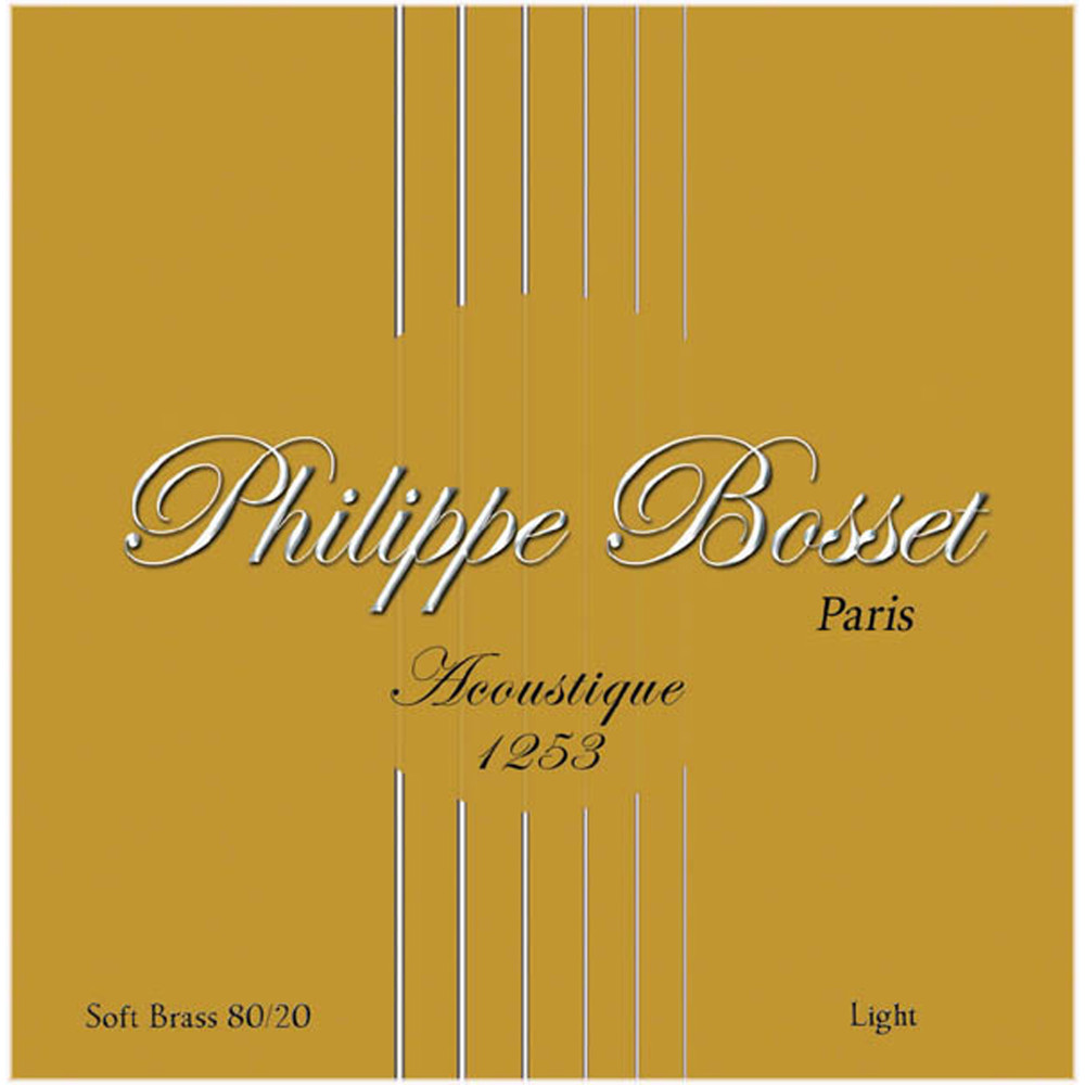 P.bosset Akustik-Saitensatz Soft Brass 12-53