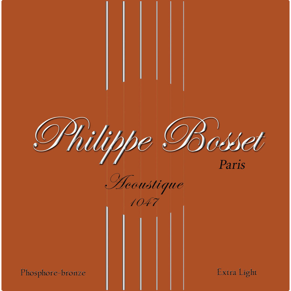 Saitensatz P.bosset Akustik Ph. Bronze 10-47