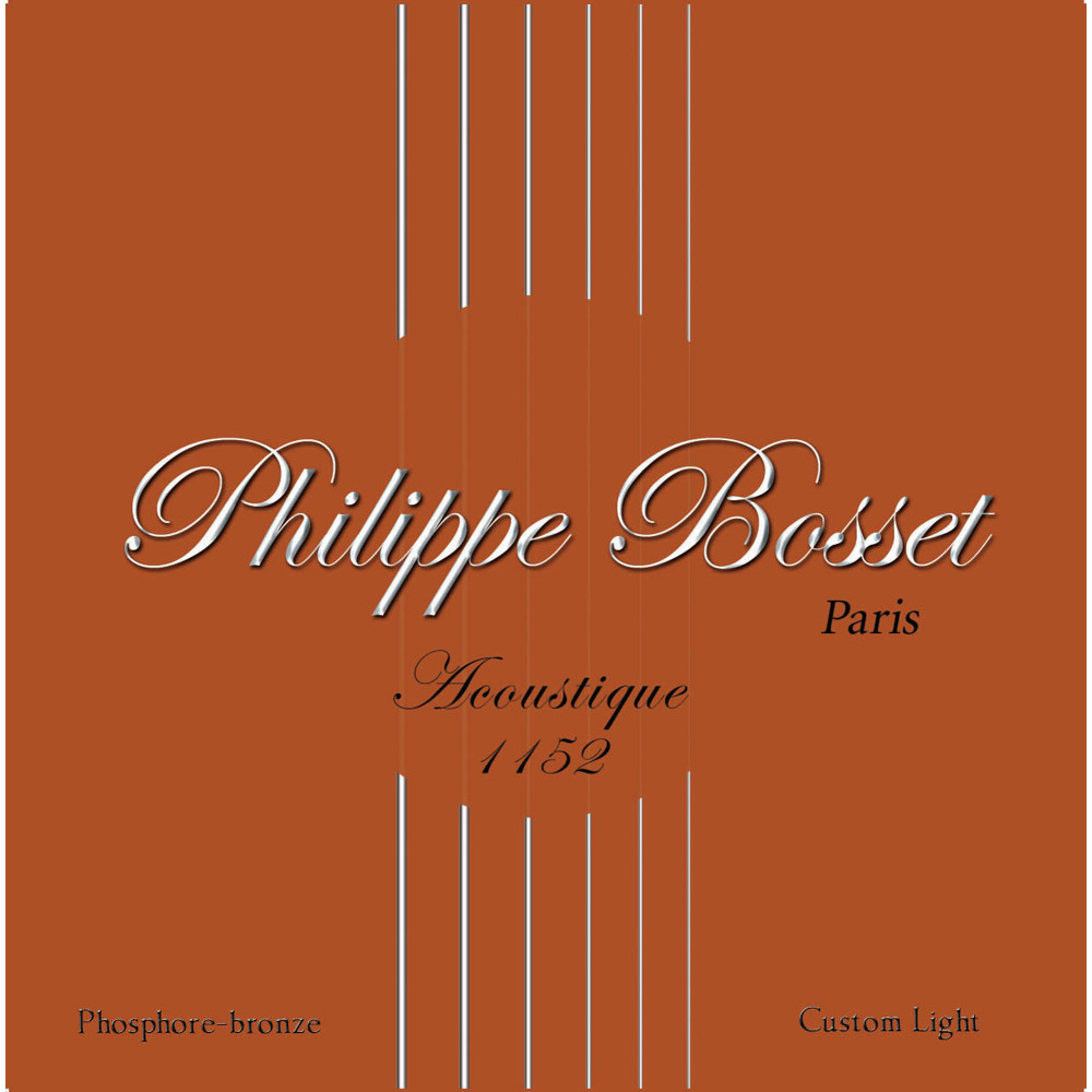 Saitensatz P.bosset Akustik Ph. Bronze 11-52