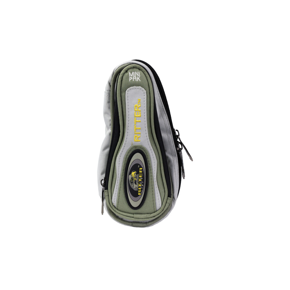 Mini-Tasche Grau/Khaki
