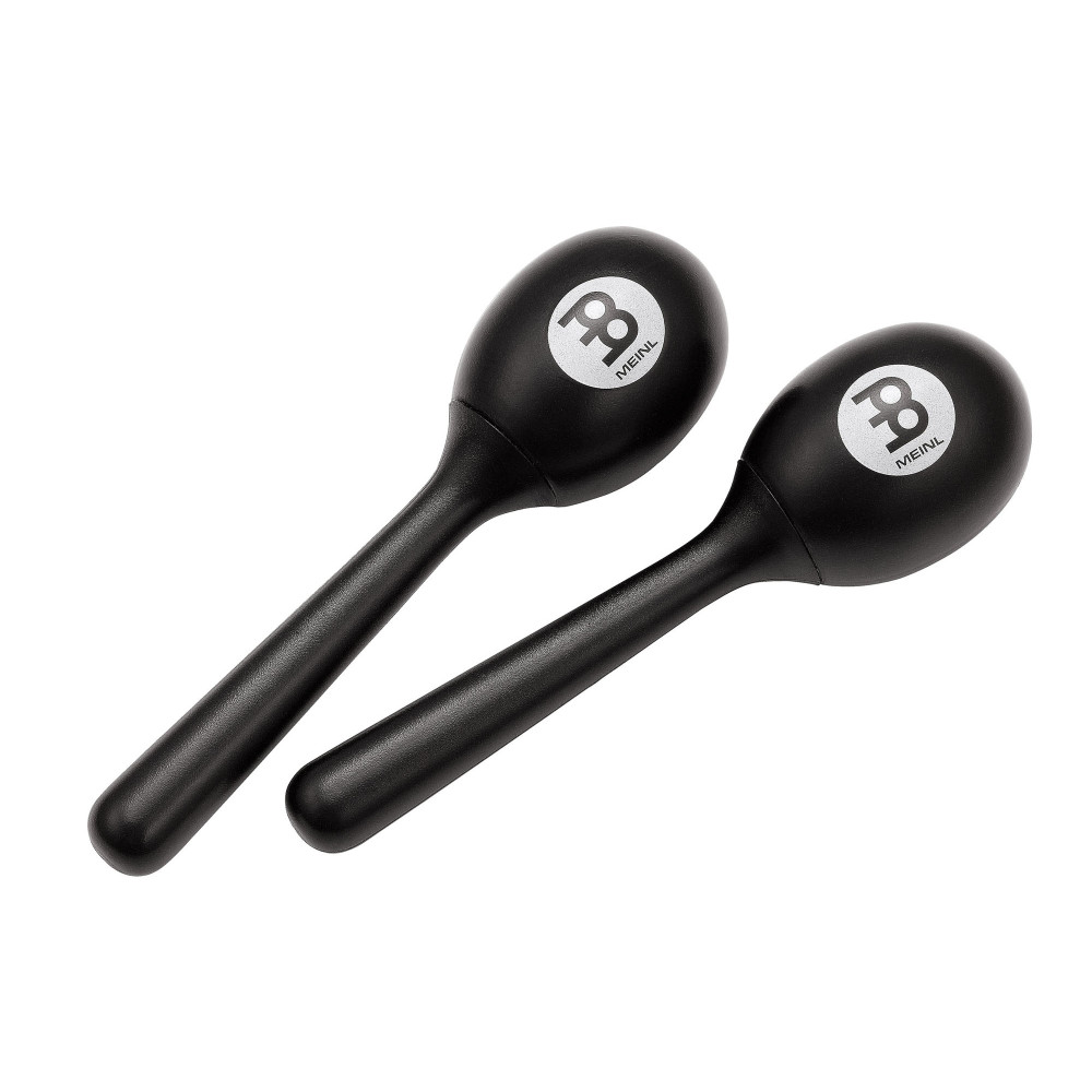 Meinl Ei-Maracas 6" Schwarzer Kunststoff