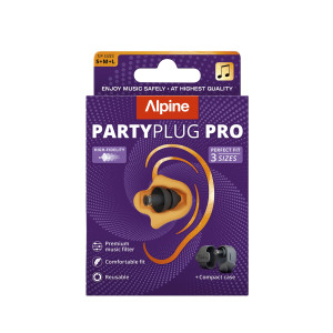 Alpine Partyplug Pro Ohrstöpsel Schwarz