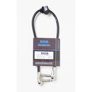 Patchkabel Enova Instr Monoklinke 40 cm Schwarz