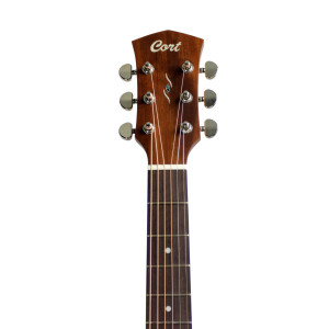 Gitarre Cort Pure-d Mahagoni Natur Sat.