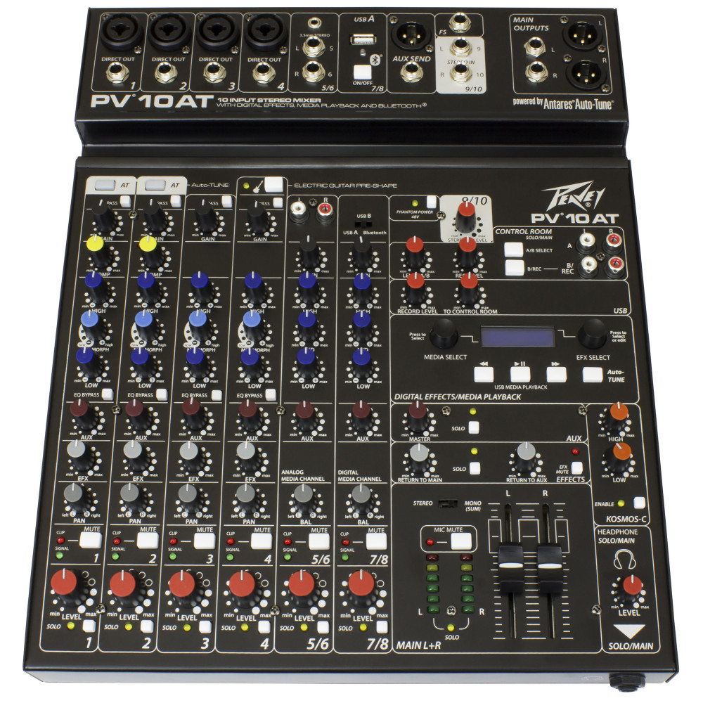 Peavey Pv 10 At Mischpult
